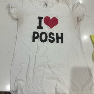 I Love Posh Kids White T-Shirt